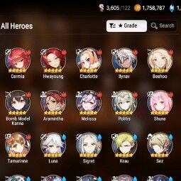 Asia | Unverif |Starter 5 ML 35 Heroes + 40 Artifact + 1448 skystone + 113 Convenant | WH 13| Check SS (ES725) 2
